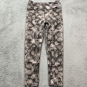 EVCR Evolution & Creation Sofia Leggings Womens‎ XL Snakeskin Yoga Athleisure